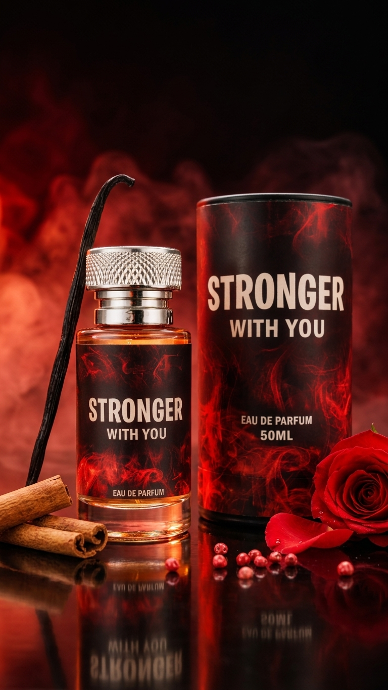 Stronger With You men's fragrance – packaging and bottle