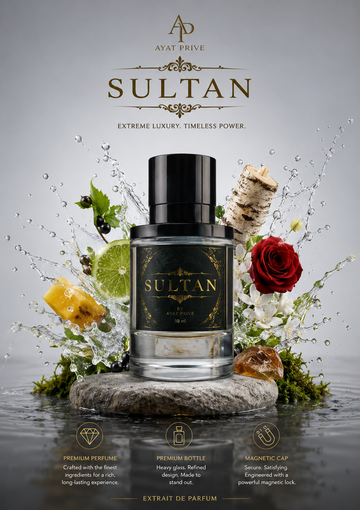 Sultan by Ayat Prive – Creed Aventus inspired men's perfume 50ml
