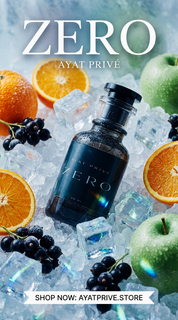Zero by Ayat Privé - New Addition poster, fresh citrus woody musky long lasting, PKR 2500